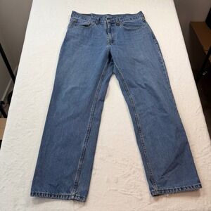 Levi's 550‎ Relaxed Fit Jeans Mens 34x30 Blue Excellent Medium Wash Denim 3937